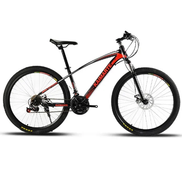 High Carbon Steel 21speed Bike Bicycle 26inch Convenient delivery Mountain Fully integrated Frame
