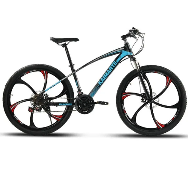 High Carbon Steel 21speed Bike Bicycle 26inch Convenient delivery Mountain Fully integrated Frame