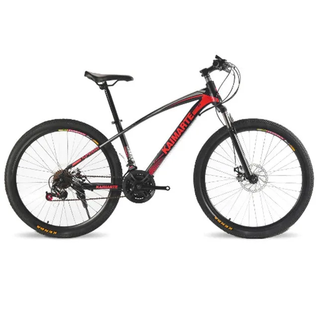 High Carbon Steel 21speed Bike Bicycle 26inch Convenient delivery Mountain Fully integrated Frame