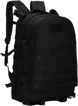 Hiking Backpack, 40L Waterproof Camping Backpack, Nylon Hiking Daypack with Waist and Side Buckle, Zipper Closure Lightweight Backpack for Men Women/3251