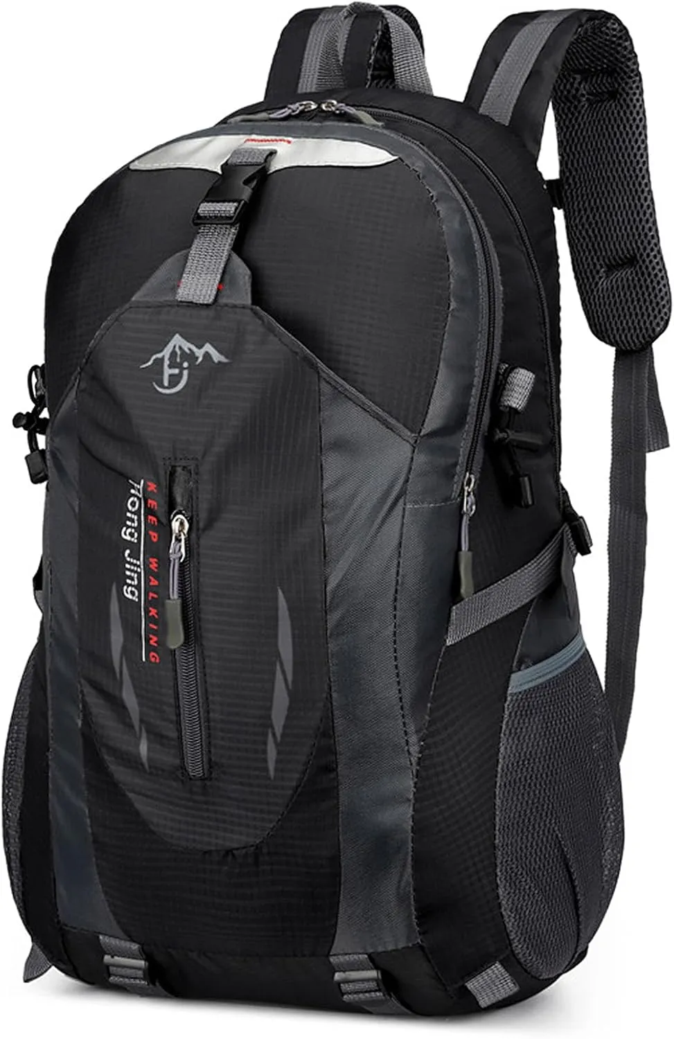 Hiking Backpack 40L Waterproof Lightweight Outdoor Hiking Trekking Daypack Travel Backpack for Men Women,hiking backpack(Black)
