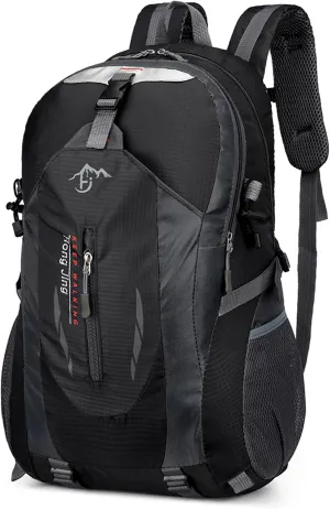 Hiking Backpack 40L Waterproof Lightweight Outdoor Hiking Trekking Daypack Travel Backpack for Men Women,hiking backpack(Black)