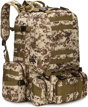 Hiking Backpack Waterproof Outdoor Internal Frame Backpacks for Men and Women Travel Camping Climbing(B)