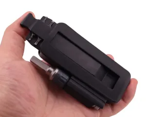 HoldMyGear Sheath compatible with Leatherman Bit Kit and Ratchet Driver Extender (Tools not Included) (2.25" belt clip)