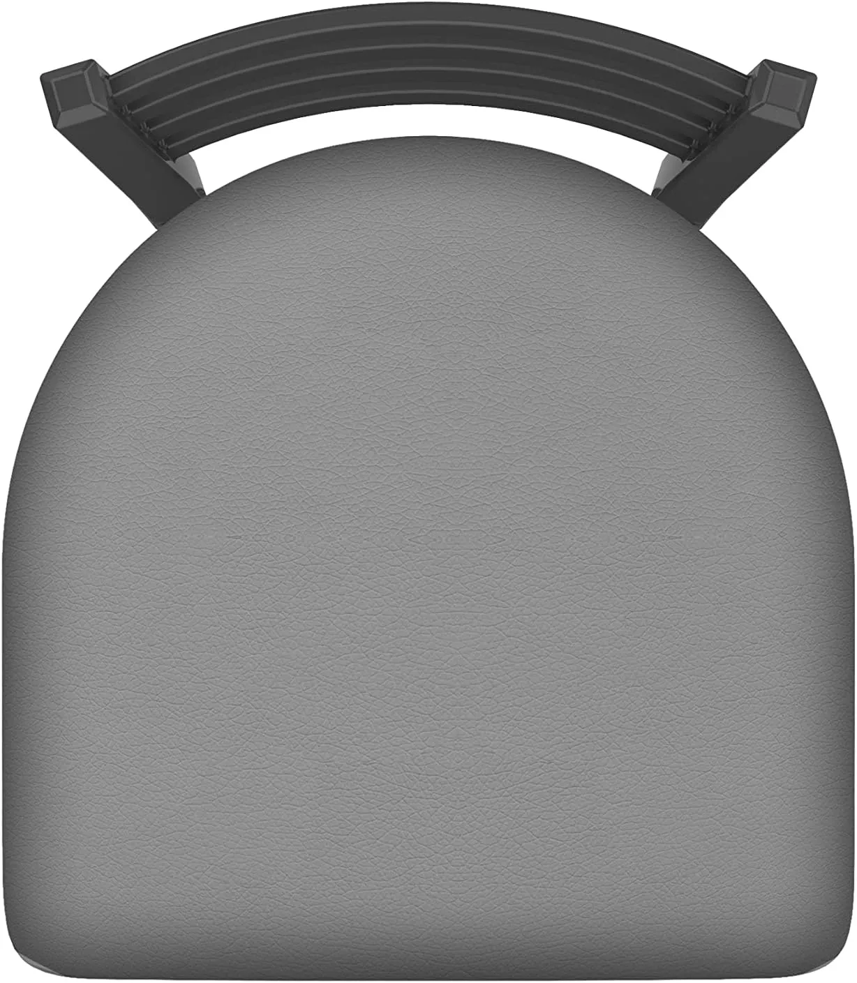 Holland Bar Stool Co. 400 Jackie 18" Chair with Pewter Finish and Canter Folkstone Grey Seat
