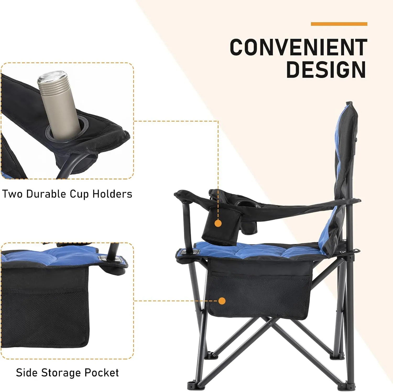 Homcosan Portable Camping Chair
