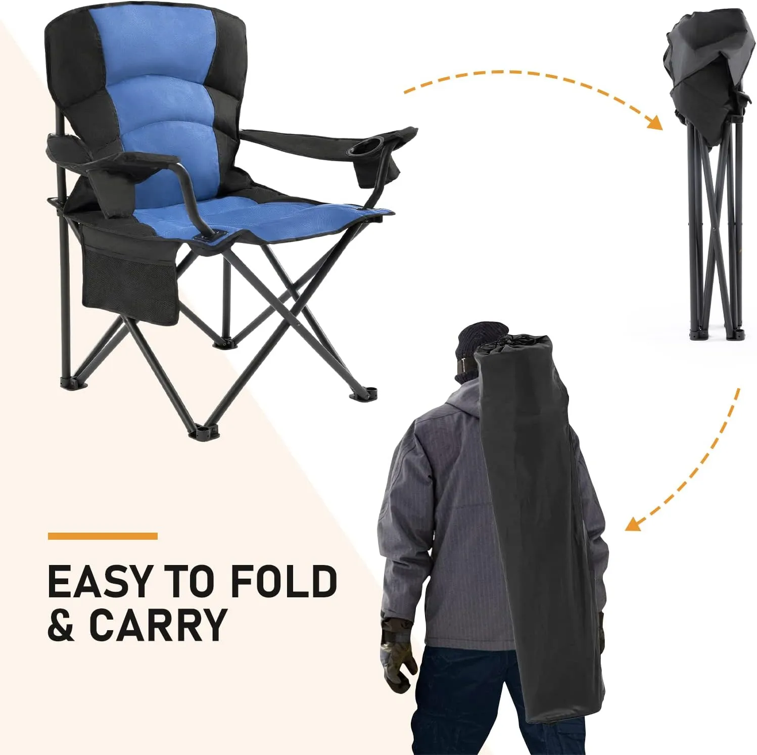 Homcosan Portable Camping Chair