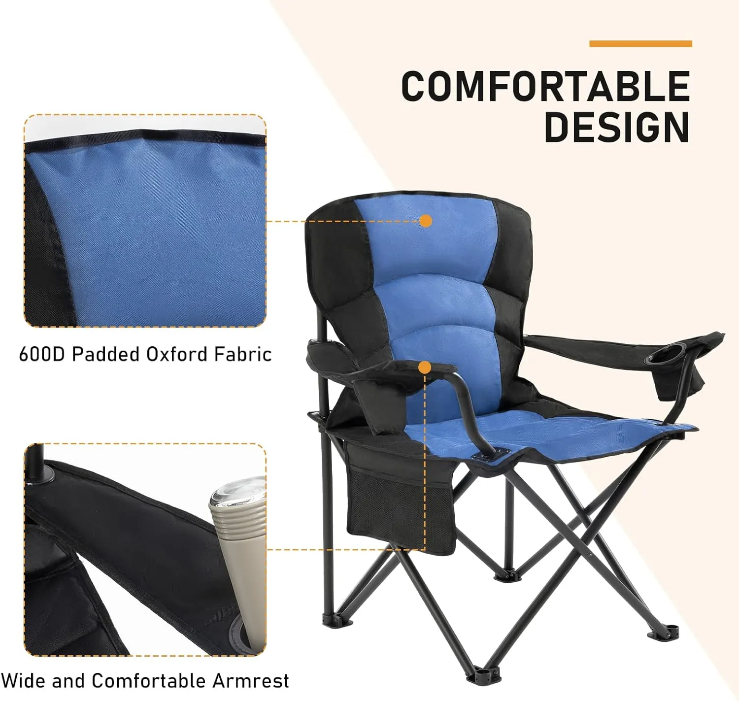 Homcosan Portable Camping Chair