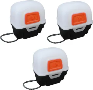 Homoyoyo 3pcs Headlight Container Portable Reusable Case for Outdoor Activities Shockproof Wear-Resistant Design for Camping Hiking Fishing Survival Gear Lightweight Compact