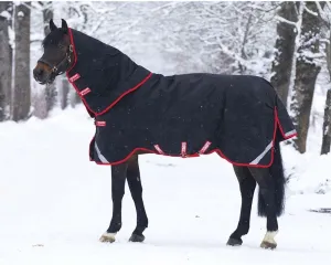 Horseware Ireland Rambo Supreme Turnout Vari-Layer 450g Black/Red 69