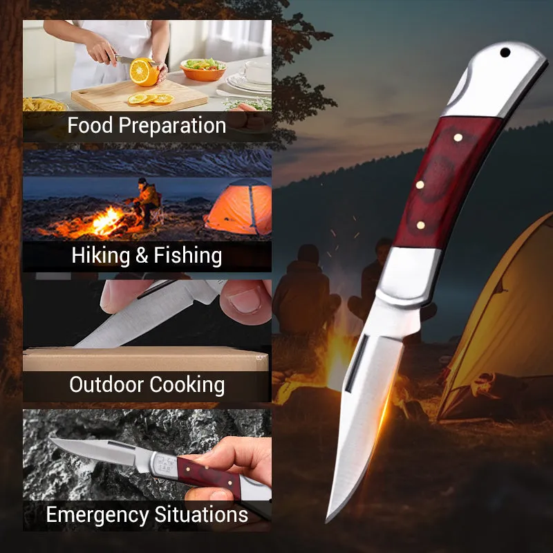 🔥🎅Hot Sale🎁Outdoor Stainless Steel Pocket Knife