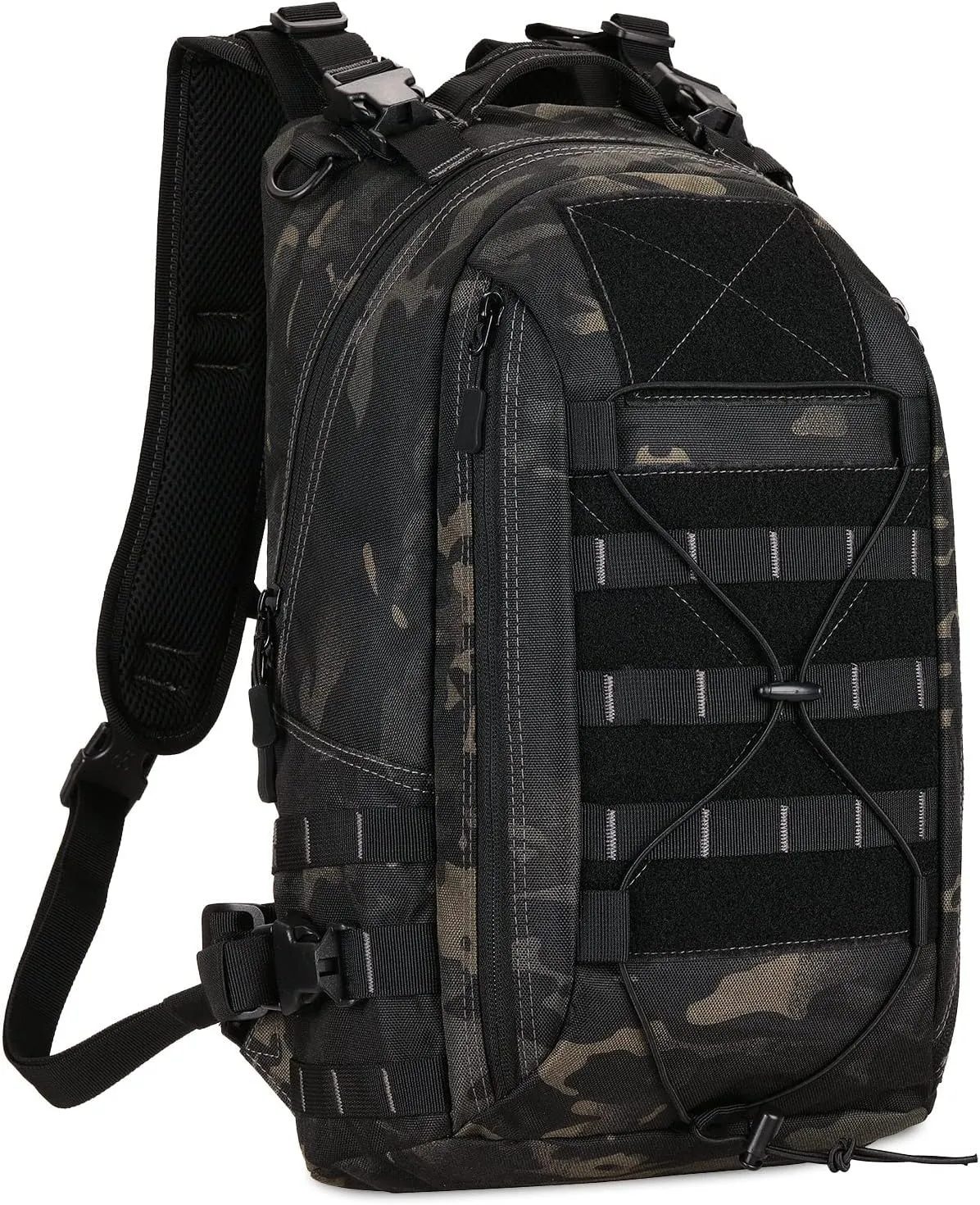 HUNTVP Military MOLLE Backpack Hunting Rucksack Gear Tactical Backpck Assault Pack Can Attach with the Vest and Belt