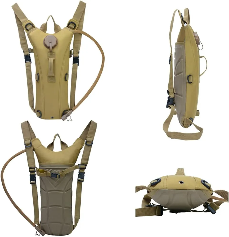 Hydration Backpack,Hydration Pack,Water Bladder for Hiking Backpack,Water Backpack for Hiking,3L Water Bladder Adjustable Water Drink Backpack for Hiking Cycling Climbing Running (8)