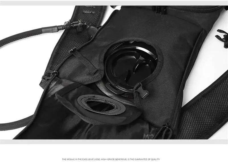 Hydration Pack - Lightweight Running Hydration Backpack For Men Women Hydration Backpack With Storage For Cycling, Hiking, Running, Climbing,Camping, Biking 2L Hydration Bladder Included(Black 2L wate