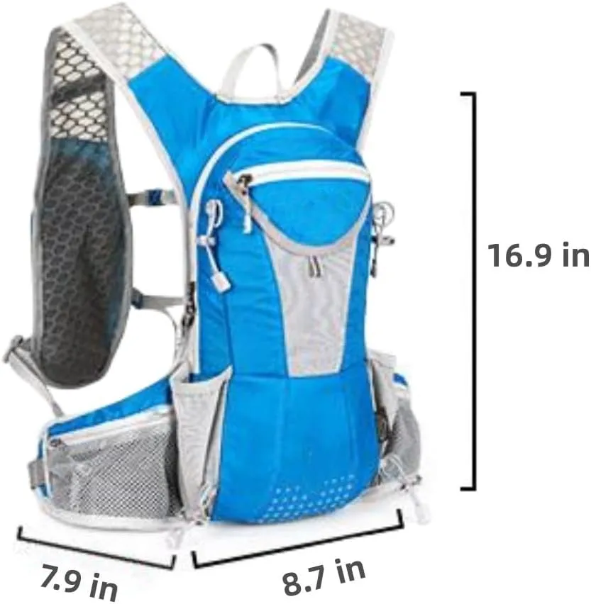 Hydration Pack，Lightweight Running Backpack, Adjustable Women's Running Vest with Cycling Hydration Pack, Great for Trail Running and Hiking