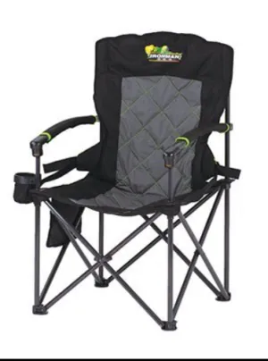 ICHAIR0067 KING HARD ARM CAMP CHAIR W LUM