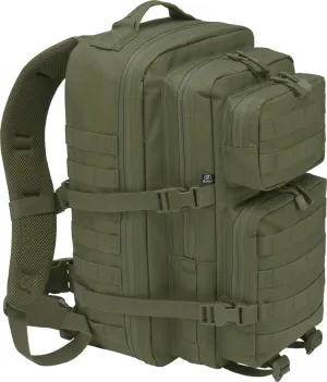 individual Wear Unisex Assault Backpack, Olive - Large