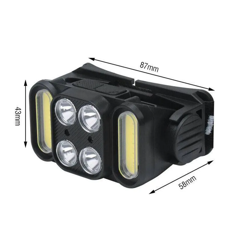 IronTorch™ 350 Tactical LED Headlamp