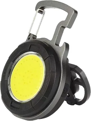 JOHN BOY LED Clip-Light - 500 Lumen Hat Clip Light with Magnetic Back & USB-C Charging - LED-CLP-BLK1