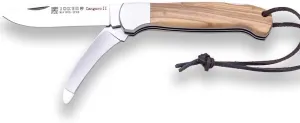 Joker Multifunction Hunting pocket folding Knife Canguro II 127, 3.14 inches mova Stainless Steel Blade   Skinning Blade, Olive Wood Handle or Stag Horn, Fishing Tool, Hunting, Camping and Hiking (Olive Wood)