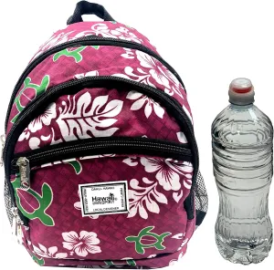 Junior Backpack (Pink, Honu lauhala)