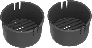 Kayaks Storage Bucket Lifetime Kayak Hatch Bucket Replacement Lifetime Tamarack Angler 100, Pro 103, Weber Angler 110, Temptation 110, Spitfire 950T Fit Hatch Opening 6 7/8" Boats - 2 Pack