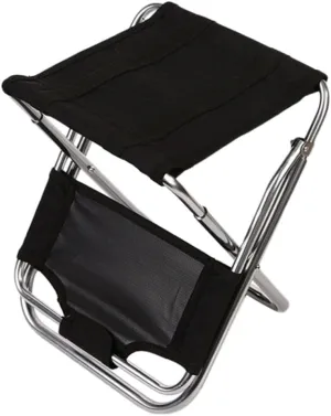 KESYOO Lightweight Portable Folding Stool for Outdoor Activities for Camping Fishing and Picnics and Compact Design with Storage Bag Fishing Stool