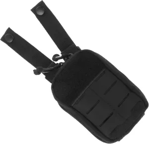 KICHOUSE Waist Bag First Aid Travel Emergency Kit Compact Storage Bag Black 190-199 Characters