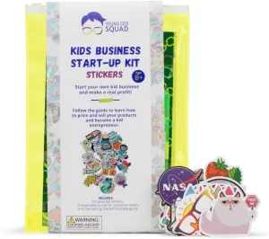 Kids Start-Up Kit: Young Entrepreneurs' Sticker Business Ideas & STEM Activity