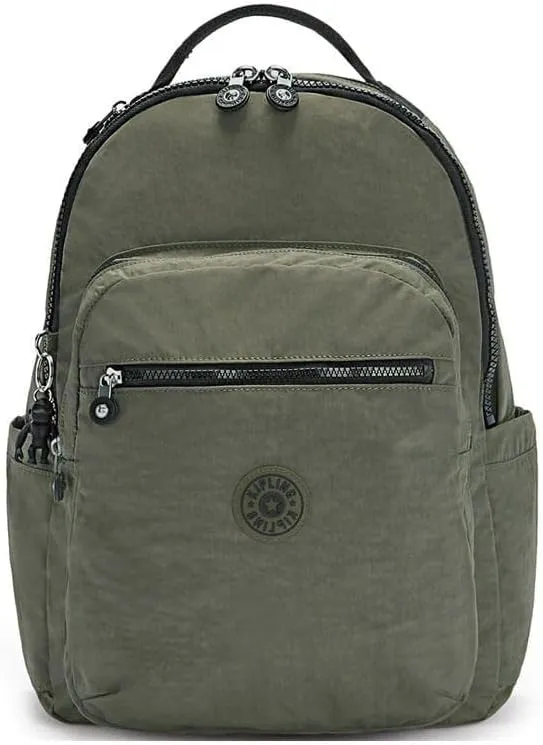 Kipling Unisex's Seoul Backpack, Green Moss, One Size