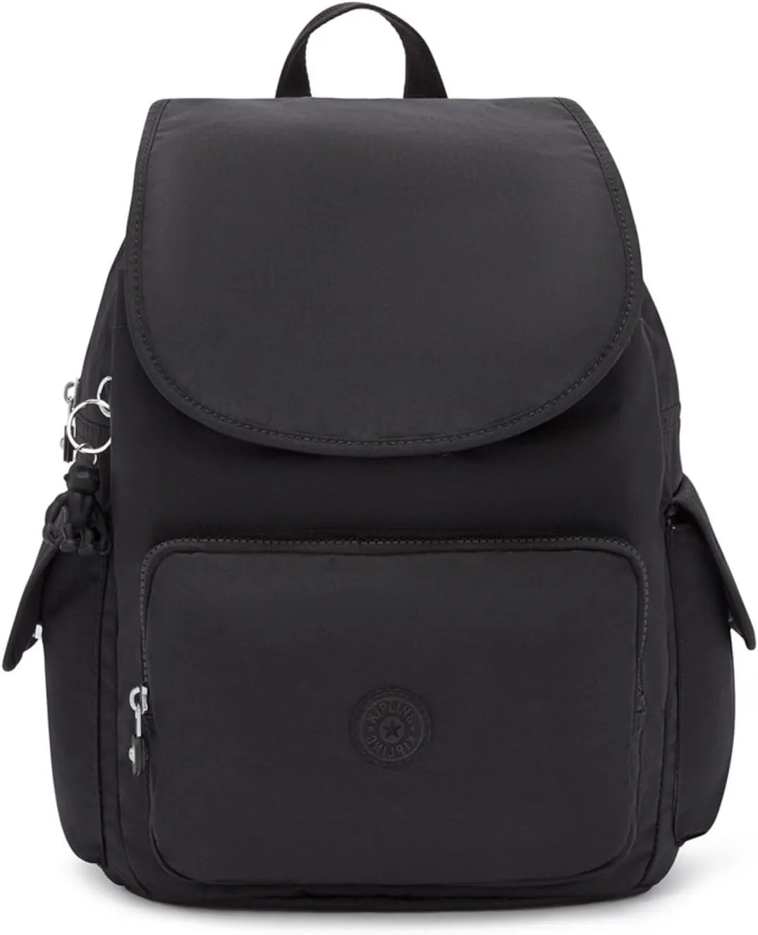 Kipling Women's City Pack Backpack Handbag, Black Noir, 18.5x32x37 cm (LxWxH)