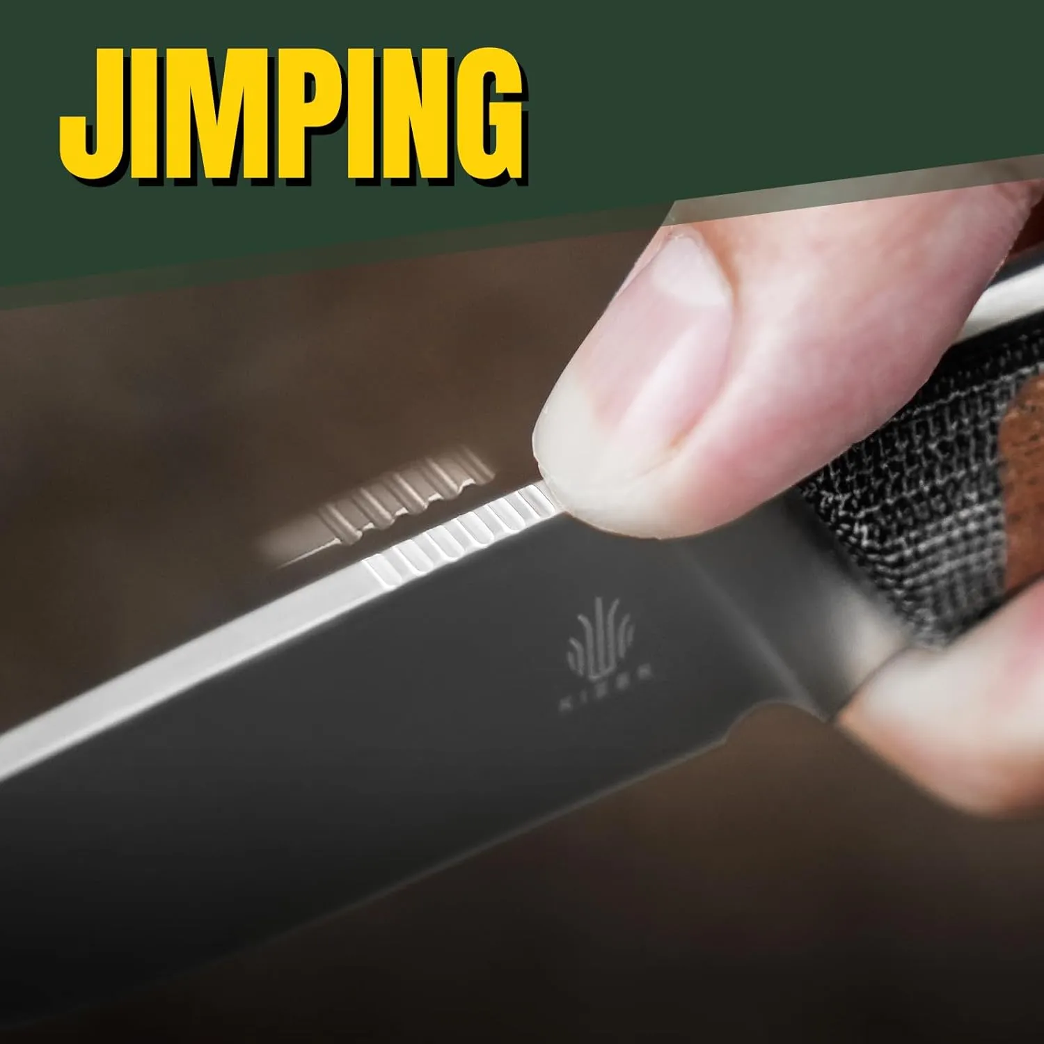 Kizer Smolt Fixed Blade Knife with Sheath, 2.93” 154CM Steel Micarta & Mkuruti Handle Fixed blade Knives, Drop Point Fixed Knife Small EDC Knife for Men Women Camping Pocket Knife 1063C1