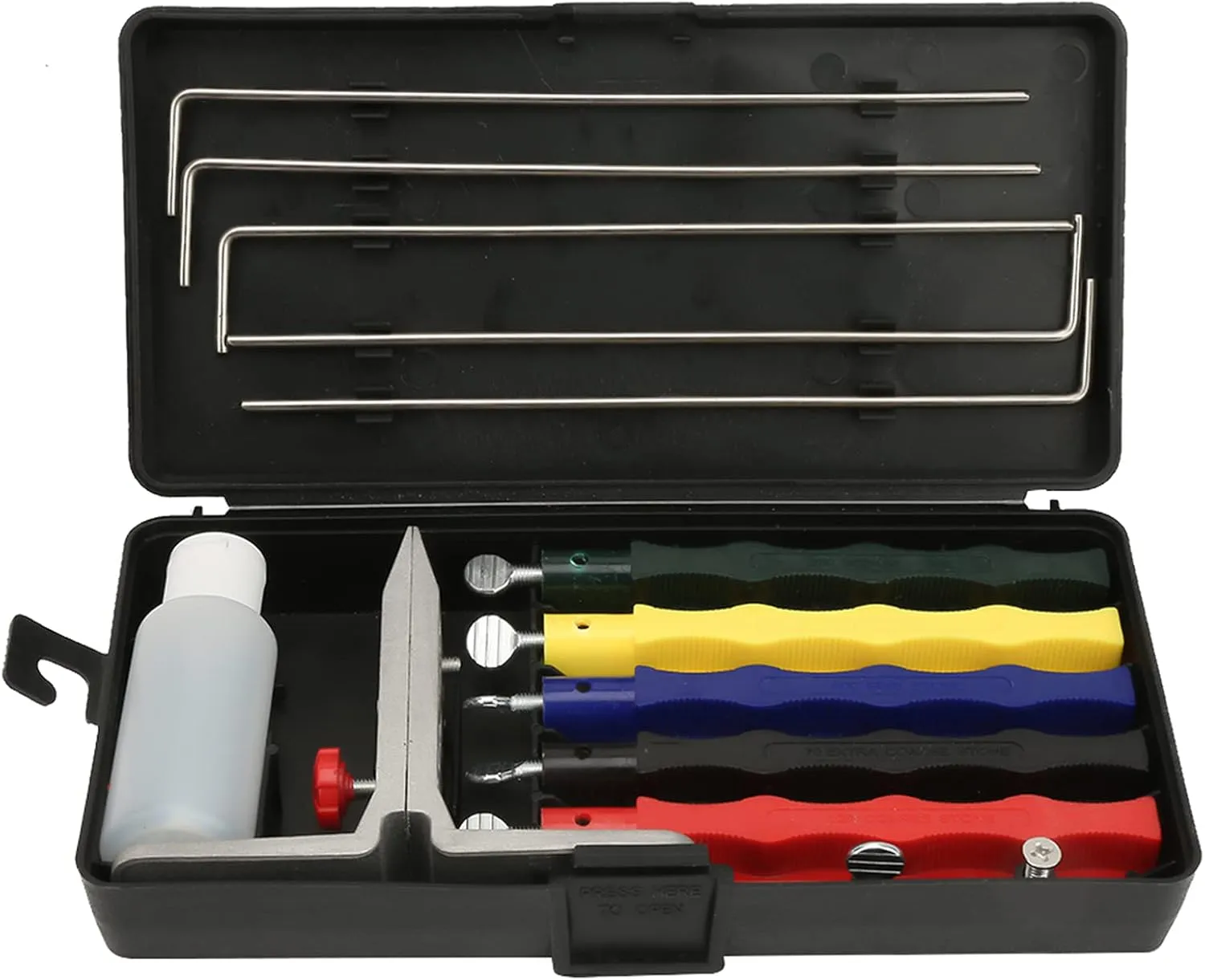 Knife Sharpener Kit, Professional Knife Sharpening Kit, Grinder Sharpening Stone Set, Sharpening System, Knife Sharpening Device, Angle Knife Sharpener System Kit for Chef Home