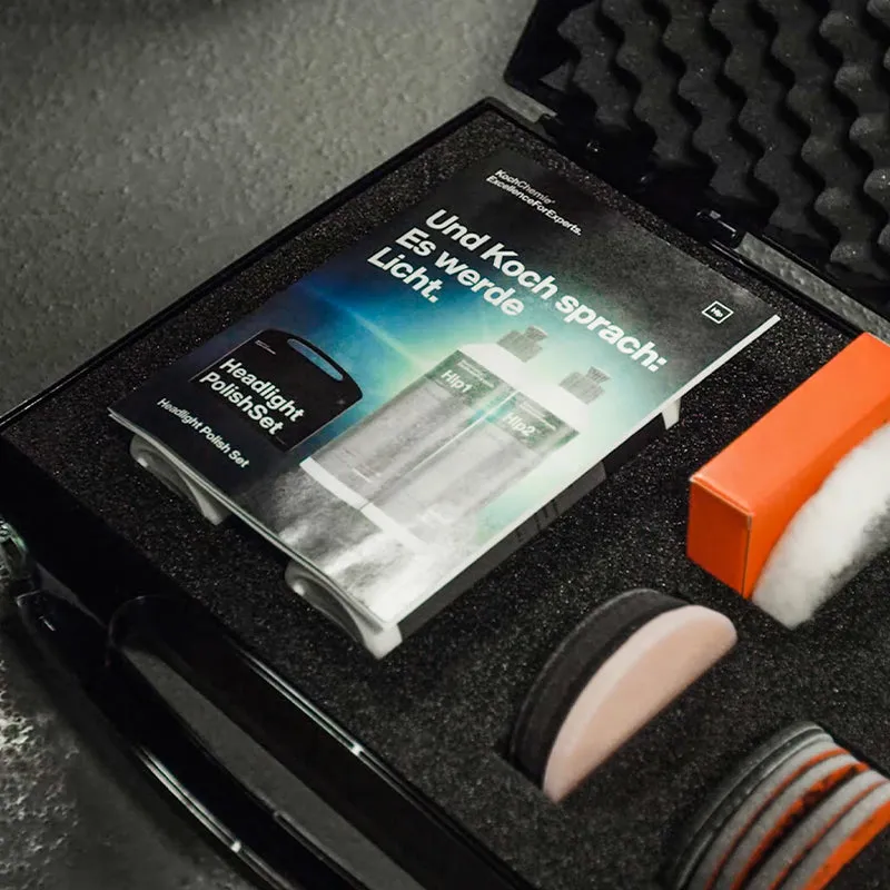 Koch Chemie Headlight Polish Set