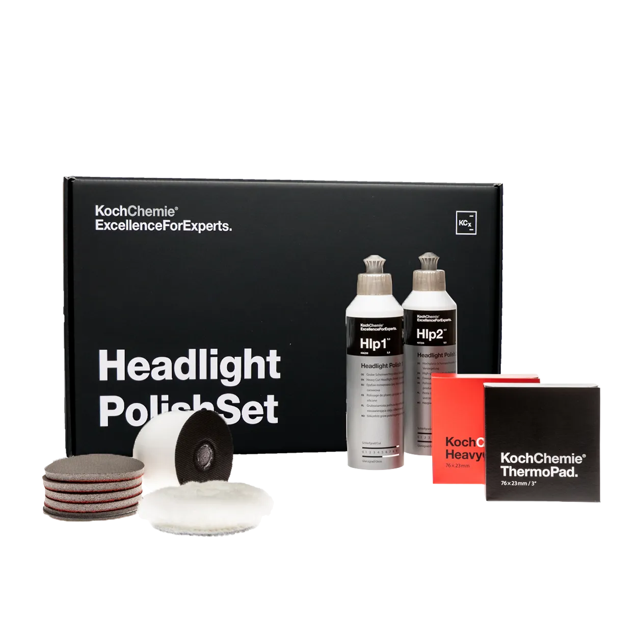 Koch Chemie Headlight Polish Set