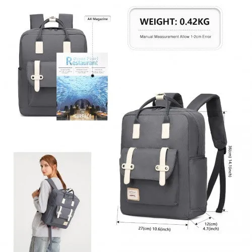 Kono Casual Daypack Lightweight Backpack Travel Bag