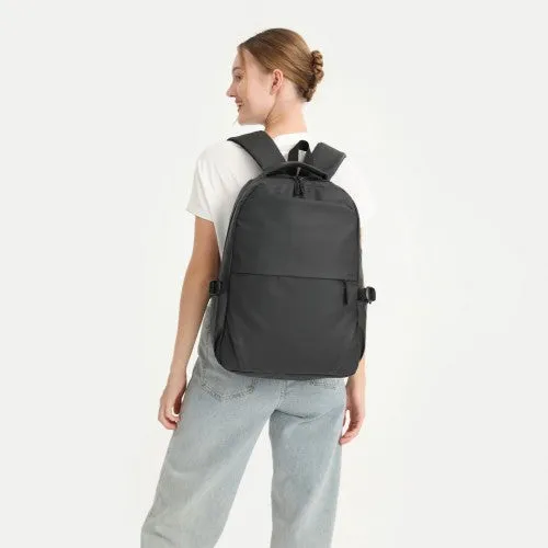 Kono Leisure Water-Resistant Functional Backpack - Black
