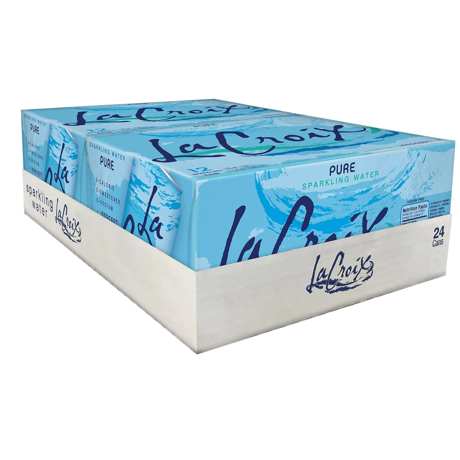LaCroix Sparkling Water, 12 oz., 24/Carton