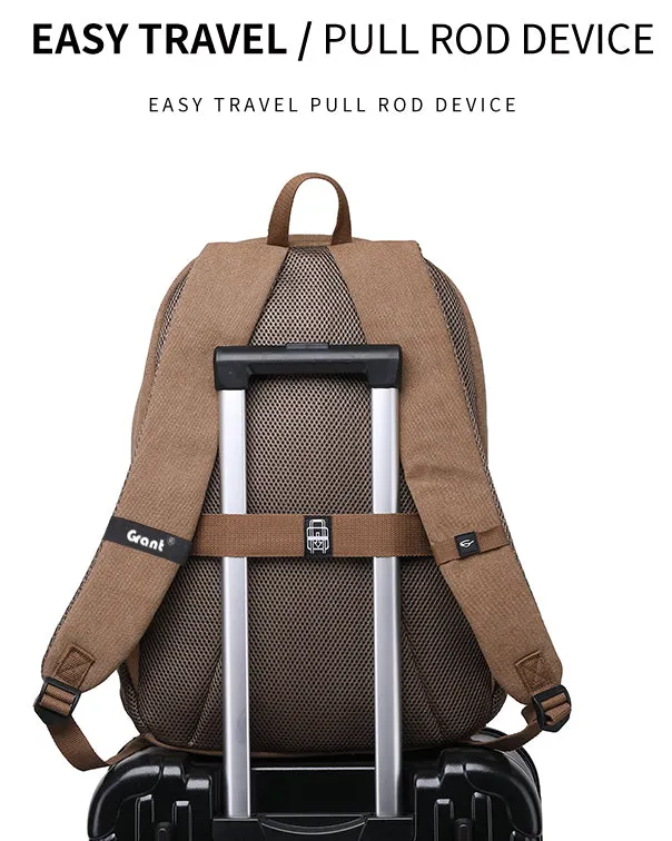 Laptop Backpack with Charging Cable
