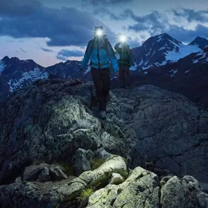 LED Head Torch,LED Headlamp Powerful Light USB Head Lamp Zoom Power Bank Outdoor Hiking Fishing Light