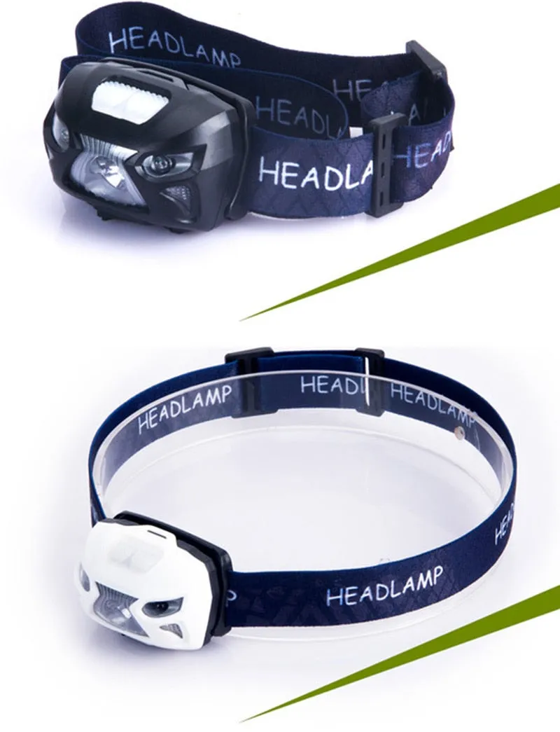 LED Headlight Motion Sensor Headlamp Rechargeable