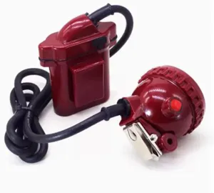 LED Mining Light 3W Miner Headlamp Safety Cap Lamp, Outdoor Portable Super-Bright LED Mining Headlight-Head-Mounted Miner
