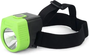 LED Rechargeable Head-Mounted Miner, Lamp Headlight Light, Safety Mining Lampsuitable for Hiking, Night Running, Walking