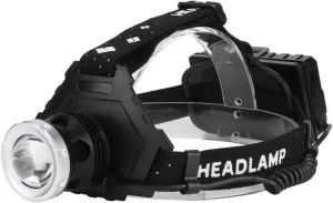 LED Rechargeable Headlamp, Motion Sensor Control, 650 Lumen Bright 30 Hours Runtime 1200mAh Battery USB Headlight Flashlight, Camping Hiking Fishing Work Waterproof Torch