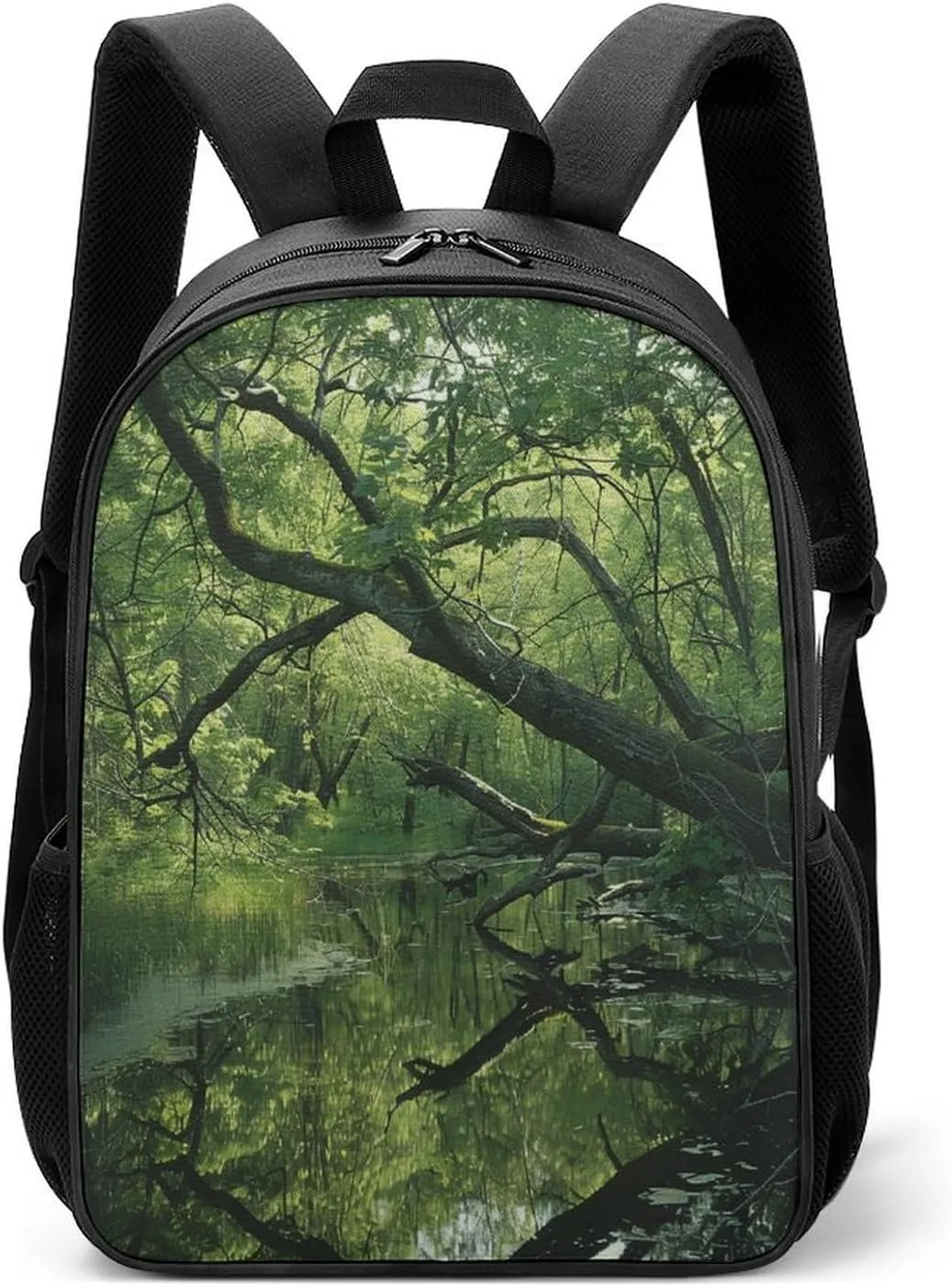 Lightweight Backpacks Cute Travel Bag Durable An Ancient Swamp Printing Small Travel Backpack For Women & Men