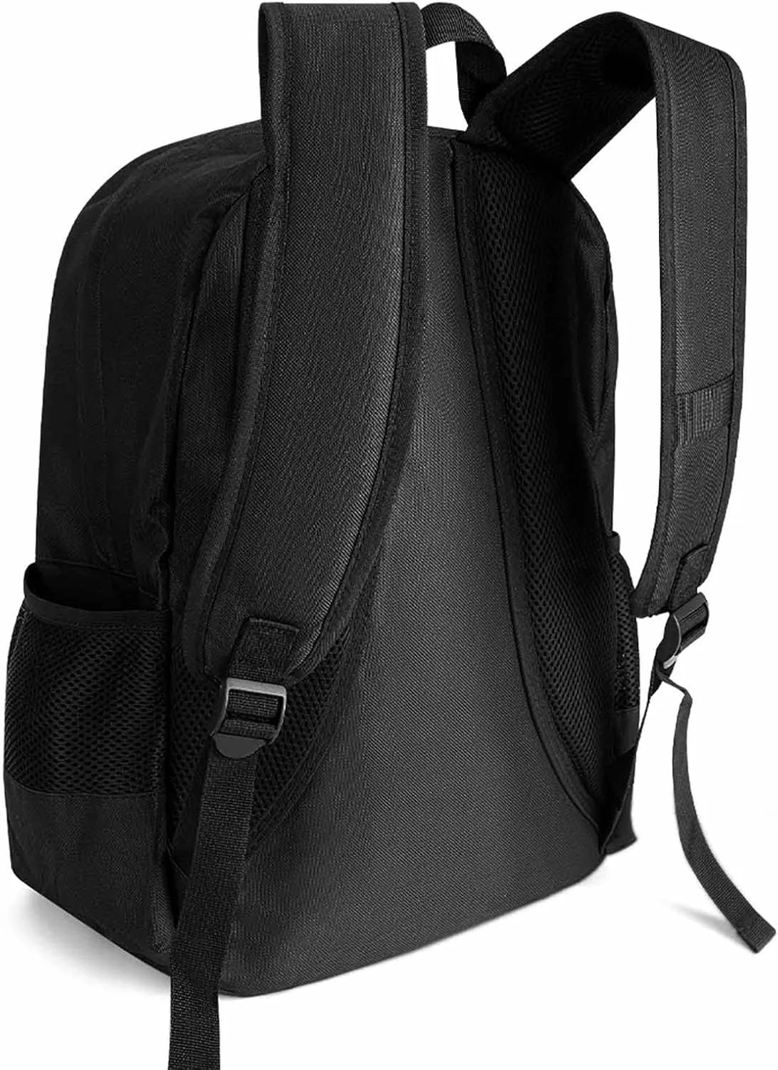 Lightweight Daypack Backpack for Trekking Work Running - Big Capacity Multipurpose Anti-Theft Bookbag, Trippy Wolf Art Business Computer Bag