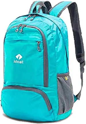 Lightweight Packable Backpack (Blue Peacock)