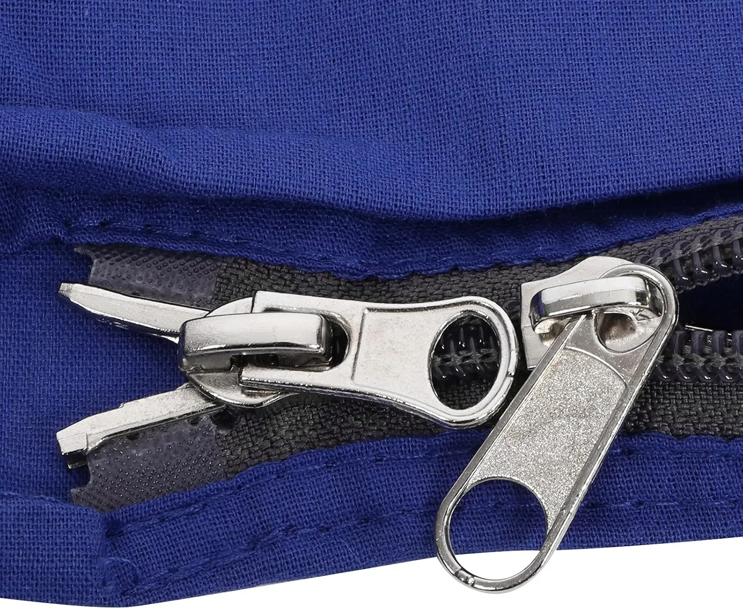 Lightweight Portable Camping Sleeping Bag Liner Soft Pure Cotton Blue for Adults