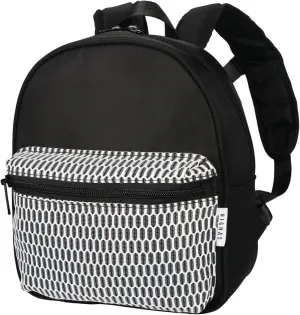 Lightweight Toddler Kids Backpack with Chest Strap For Boys and Girls, Preschool Kindergarten 3-6 Years Old 30 Colors (BK)