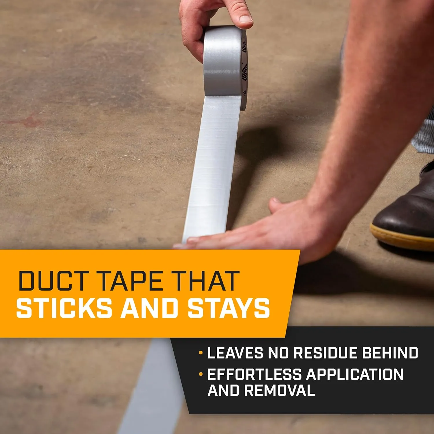Lockport Bulk Silver Duct Tape - 24 Roll Multi Pack - 30 Yards x 2 Inch - Duct Tape Heavy Duty Waterproof - Bulk Pack for B2B, Home Use, DIY and Repairs